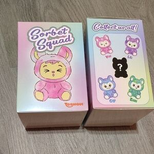 🆕One Surprise Boxed Sorbet Plush Squad Charm Collectibles NIB